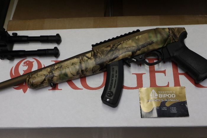 RUGER CHARGER TALO 22X 22LR, 10&quot;TB, 15R, BX-15