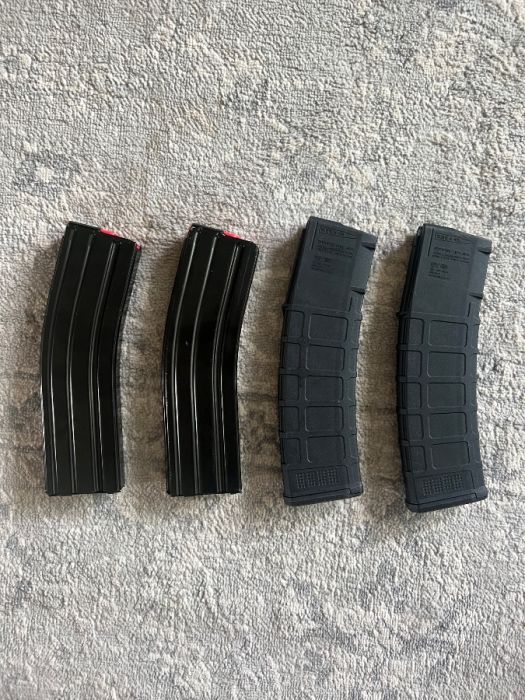 4x40 rd. AR mags