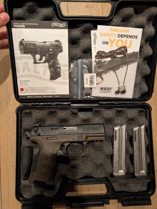 Walther P22 in .22 