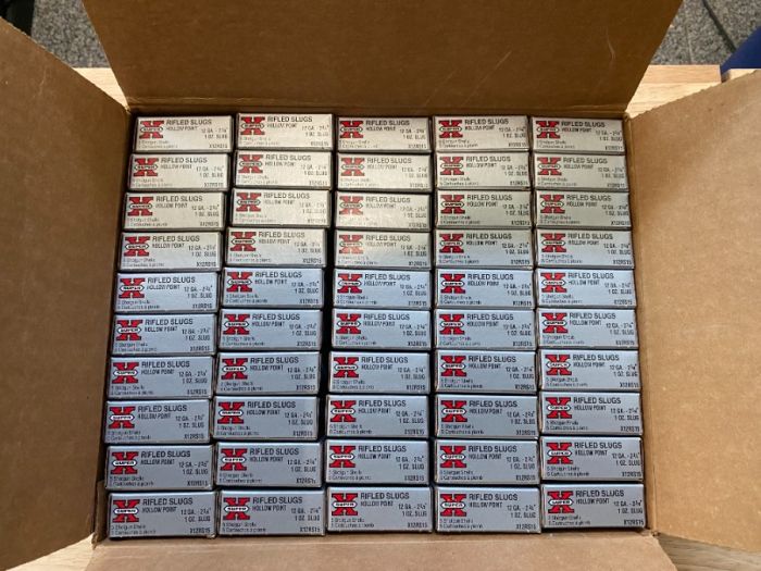 Winchester Super-X 12GA Hollow Point Rifled Slugs