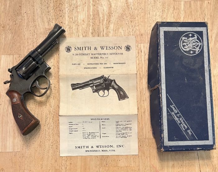 S&amp;W 15-2 38spcl