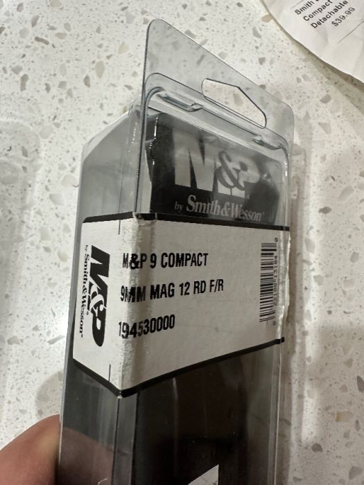 M&amp;P 40mm Compact Mag 12 round