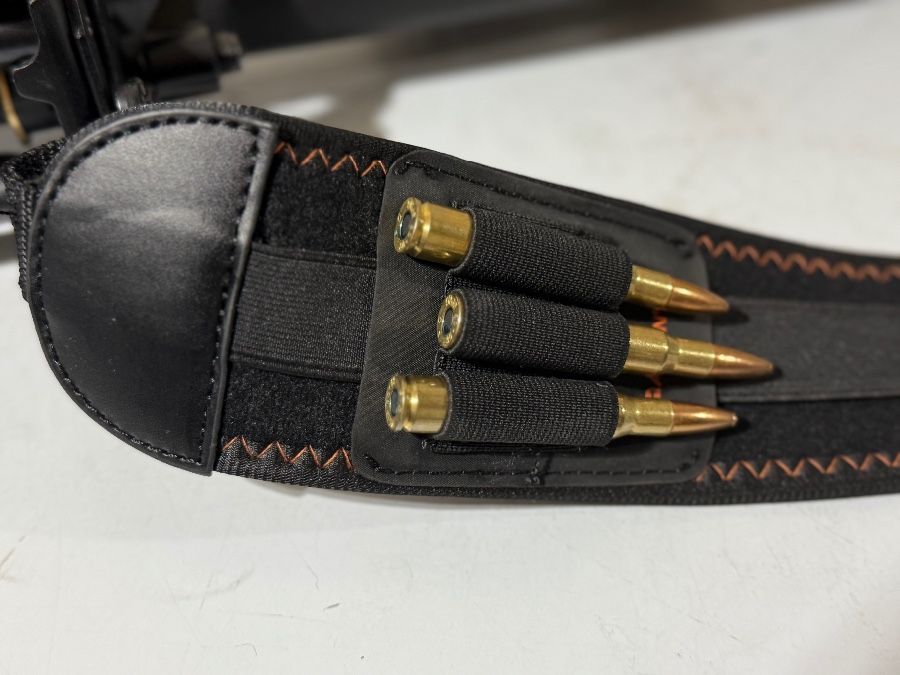 Sling that holds up to five ammunition