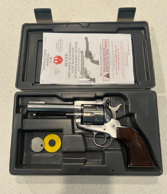 Ruger Blackhawk - 357 - 4.62&quot; - Stainless