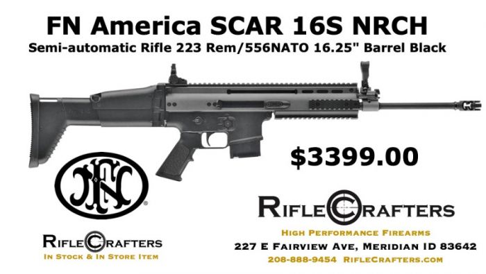FN SCAR 16S NRCH 5.56 NATO 16.2&quot; 10RD BLACK