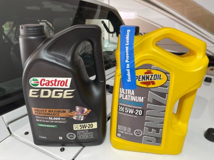 10 qt. Synthetic Motor Oil 5w-20