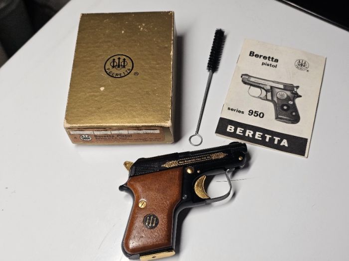 Beretta EL 950 BS .22 Short Gold tip up barrel