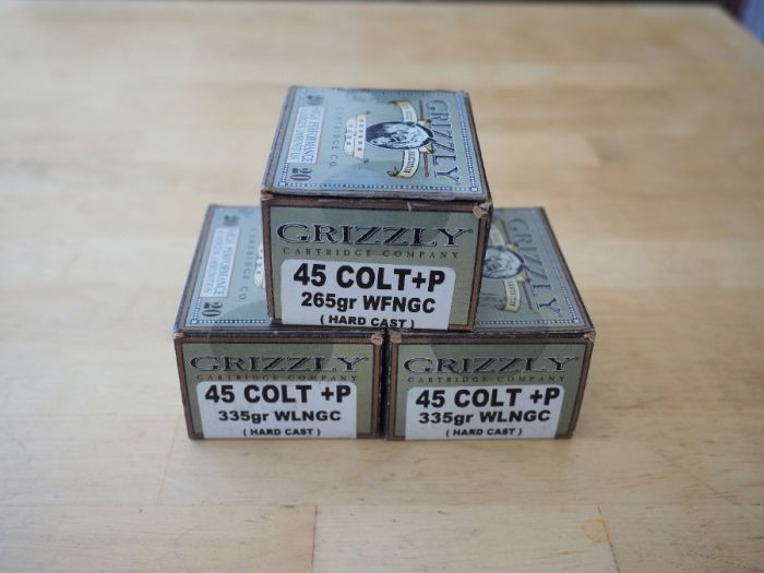 60 rounds of Grizzly 45 Colt +P Heavy Duty 