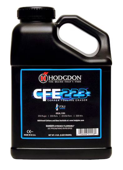 Hodgdon CFE 223 8 lb. reloading powder