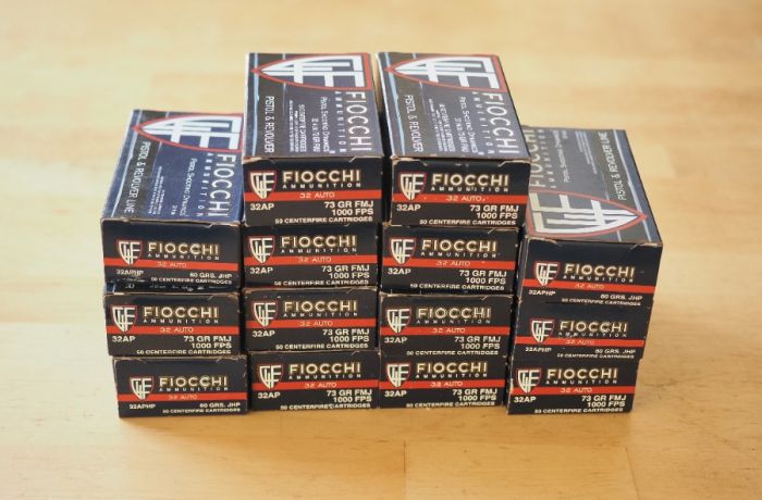 700 Rounds of Factory New Fiocchi 32 Auto 32 ACP