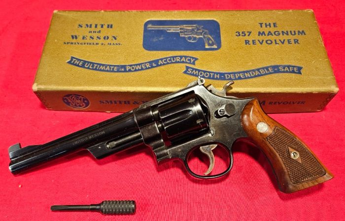 SMITH &amp; WESSON PRE 27 5 SCREW 357 MAG TI-1678