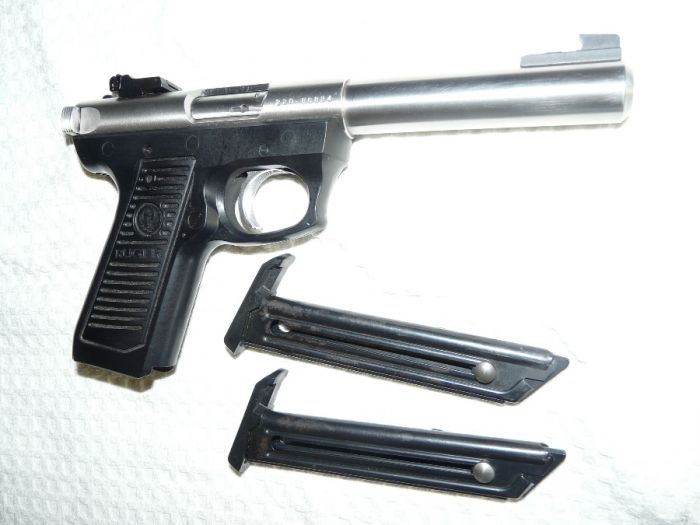 Ruger 22/45 STAINLESS 22LR SEMI-AUTO PISTOL 