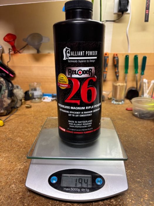 Reloder 26 Poweder 1 LB